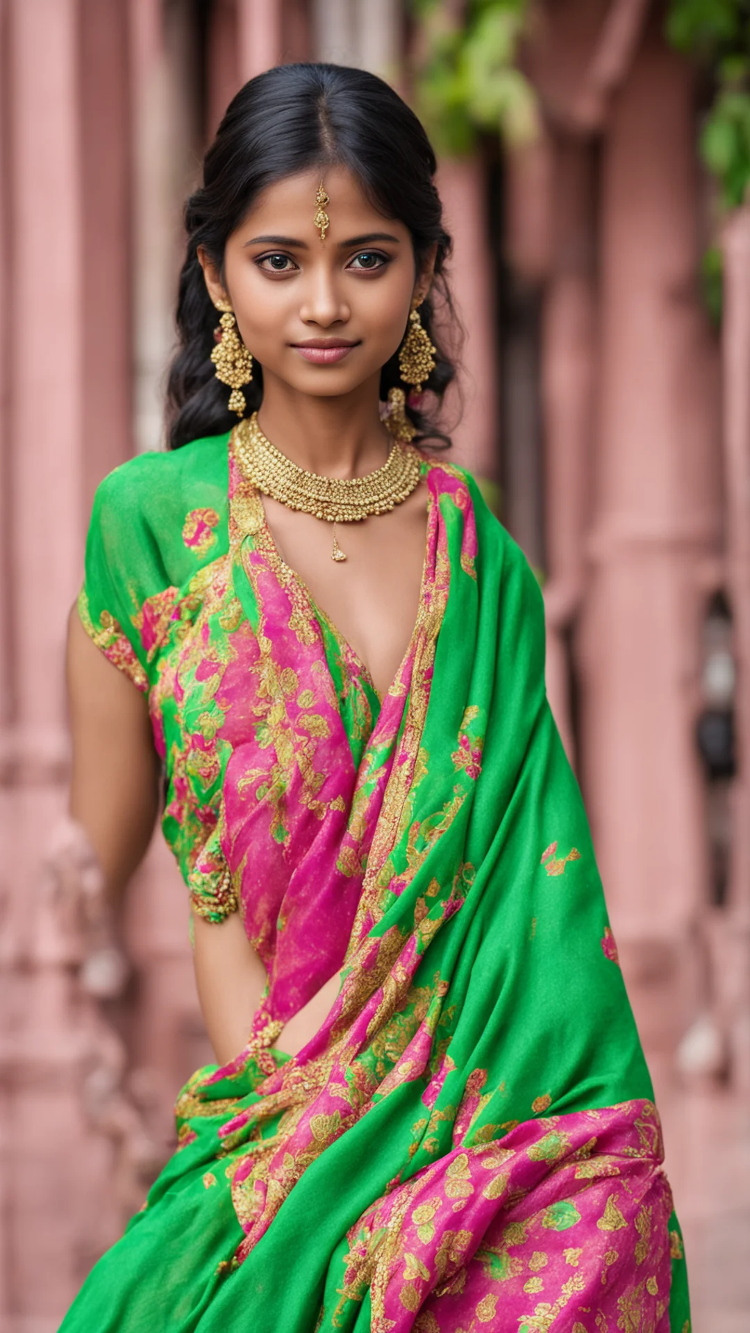 aiindian girl in saree good looking trending fantastic 1 tall