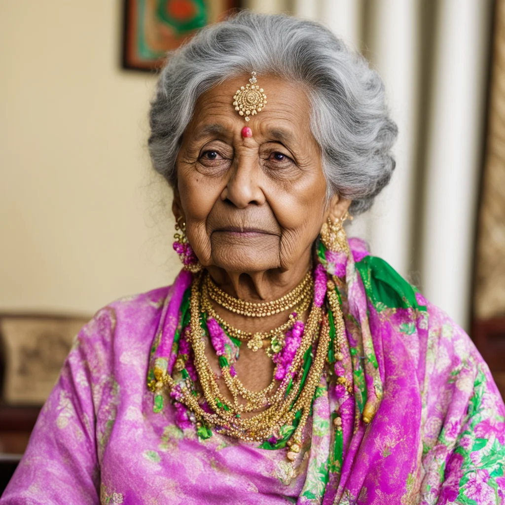 aiindian grandma amazing awesome portrait 2