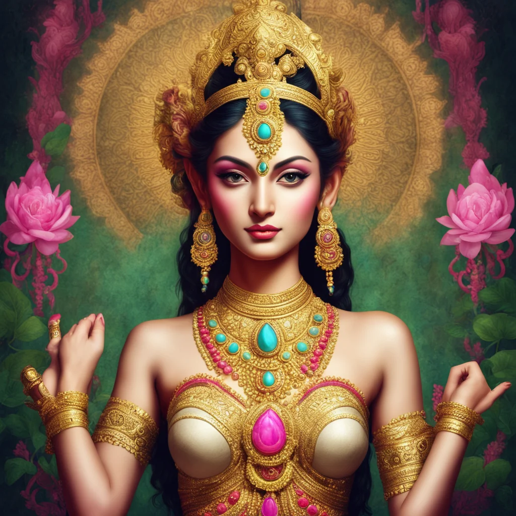 aiindian hindu mythological apsara %2C quean woman%2C confident engaging wow artstation art 3