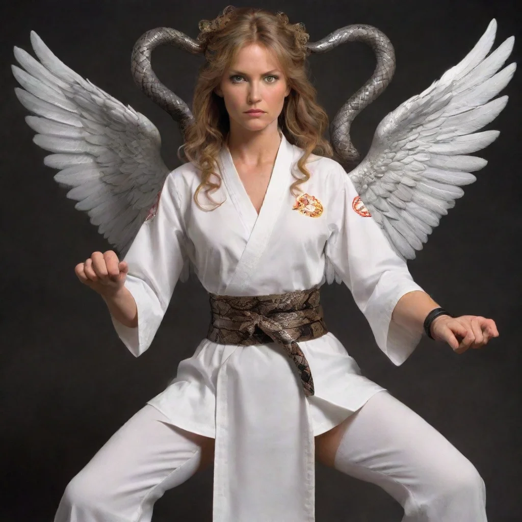iron snake karate angel