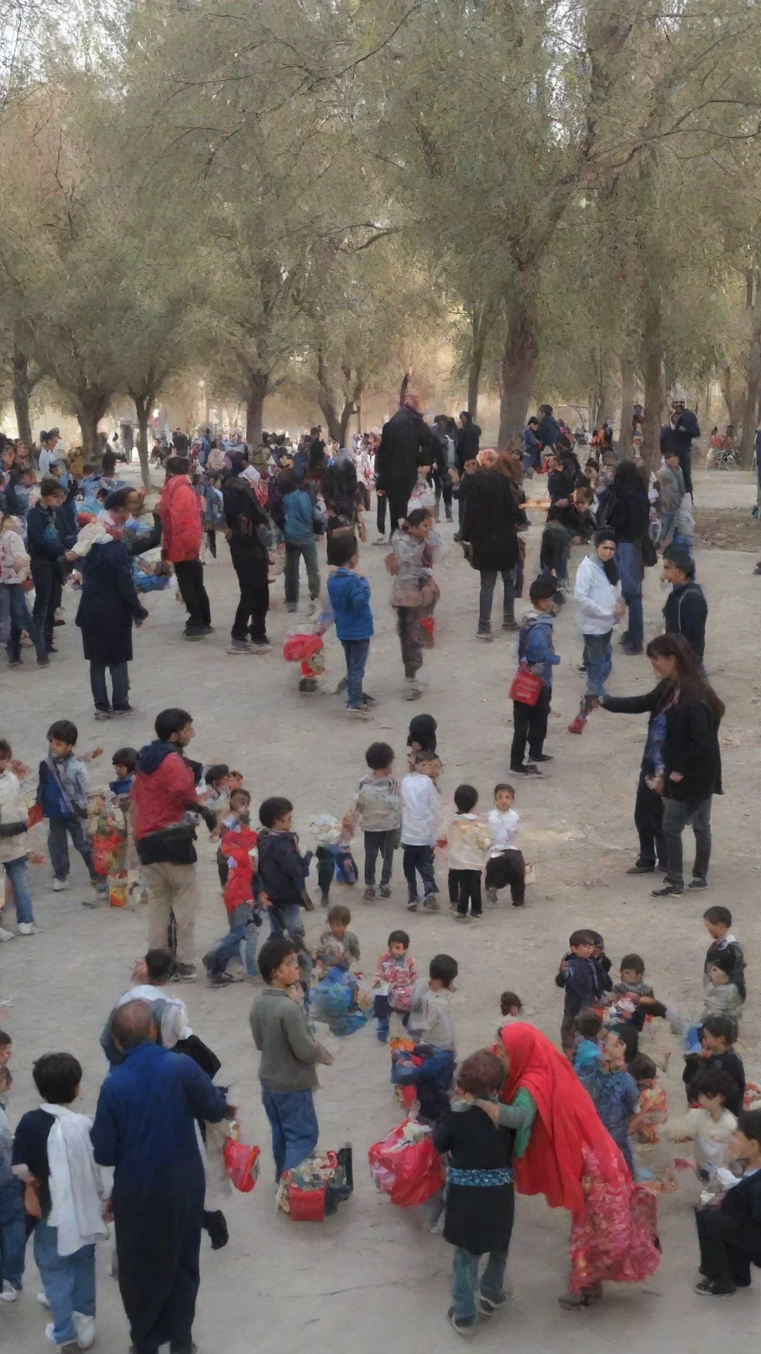 aiisfahan%27s school building charity festival  tall