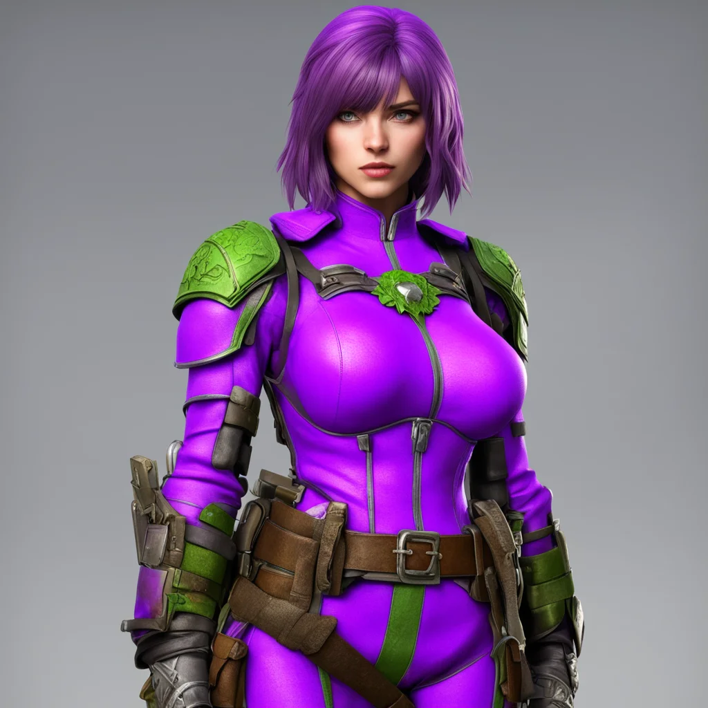 aiivy from soulcalibur series with purple tactic military outfit ww2 fotography high detailed 4k