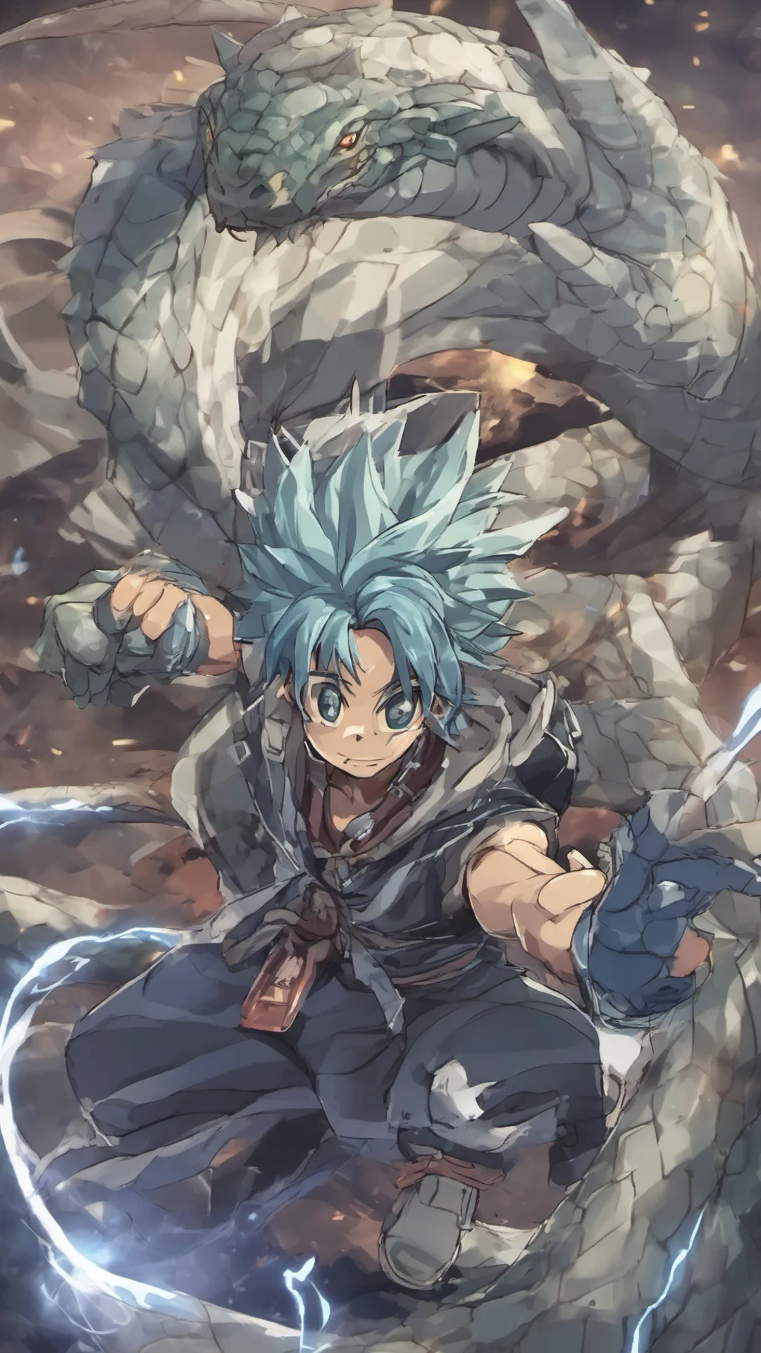 aij%C3%B6rmungandr as a beyblade tall