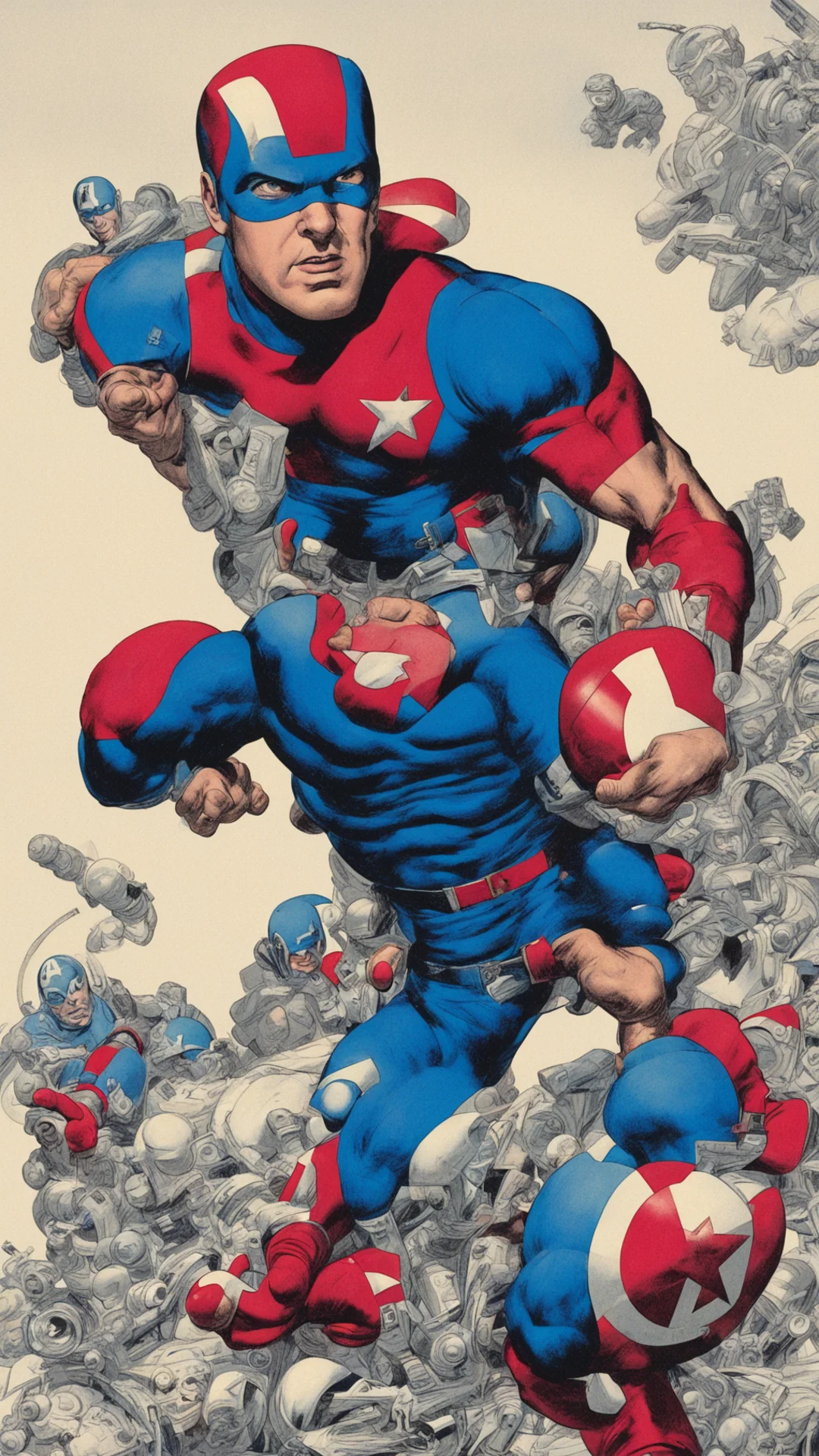 aijack kirby%2Ccaptain america%2C old comics good looking trending fantastic 1 tall