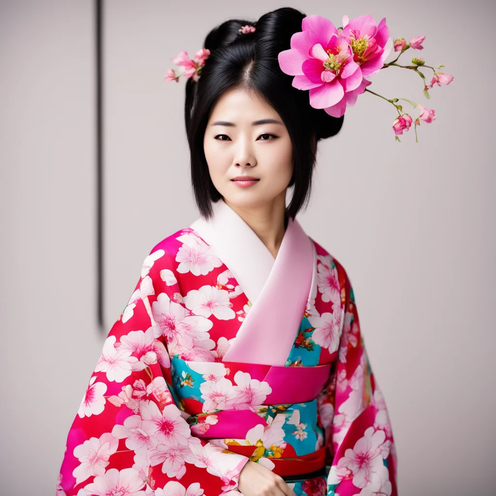 japanese woman wearing kimono