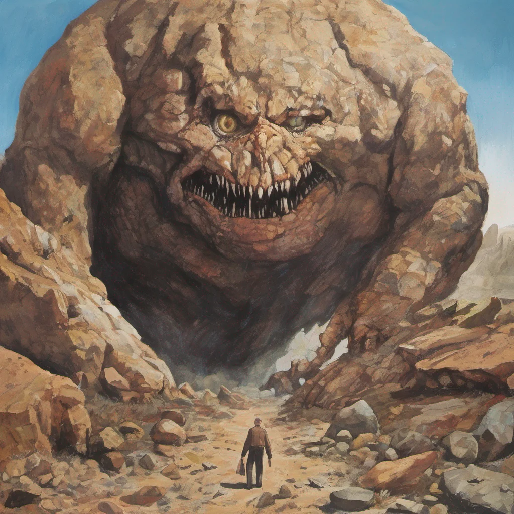 aijohn paul 2   giant rock monster