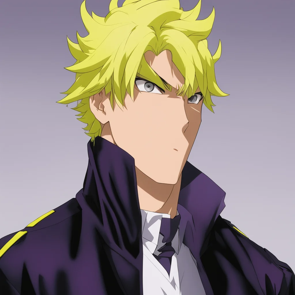 aijojo bizarre adventure%2C blonde guy%2C20s%2Cblack jacket  amazing awesome portrait 2