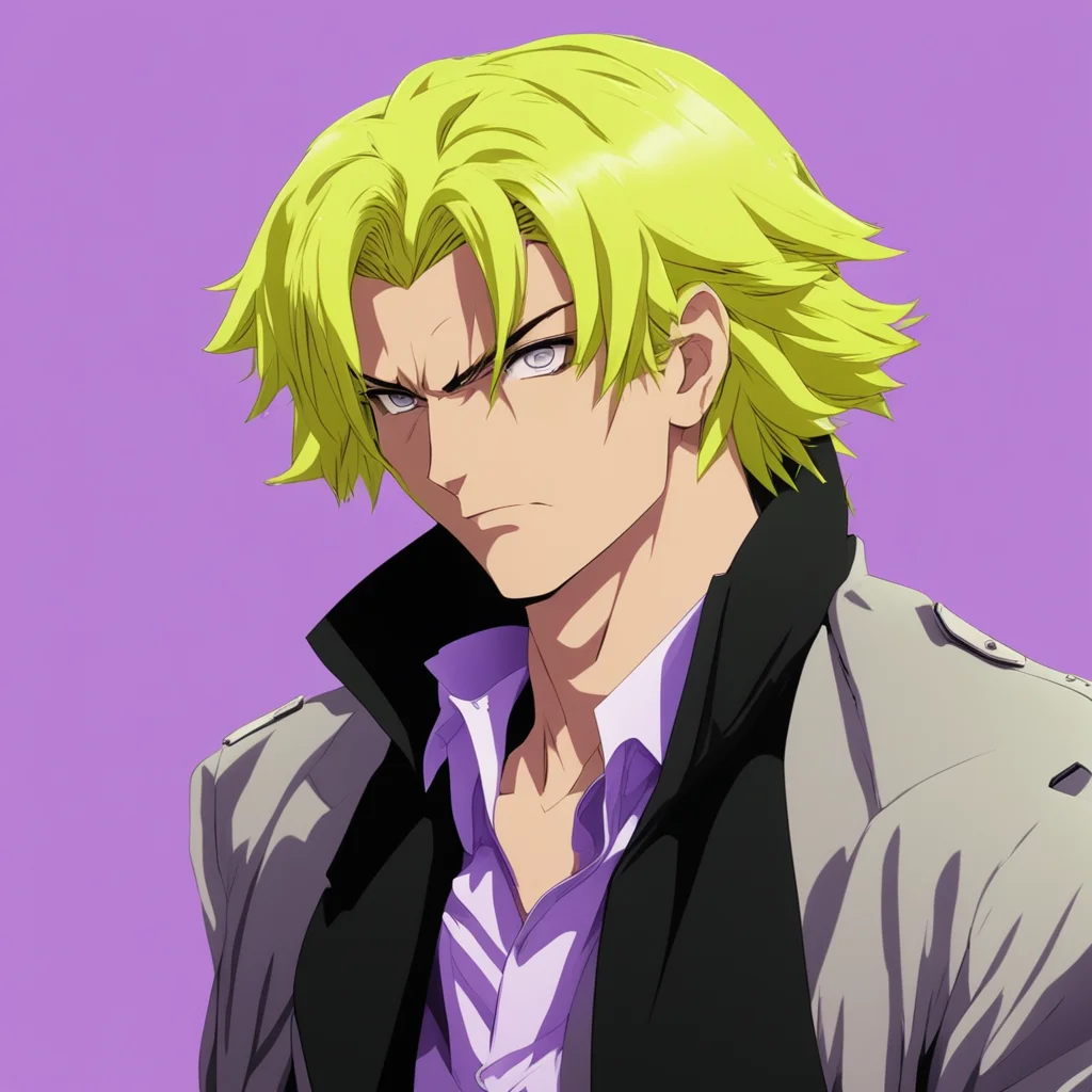 aijojo bizarre adventure%2C blonde guy%2C20s%2Cblack jacket  good looking trending fantastic 1