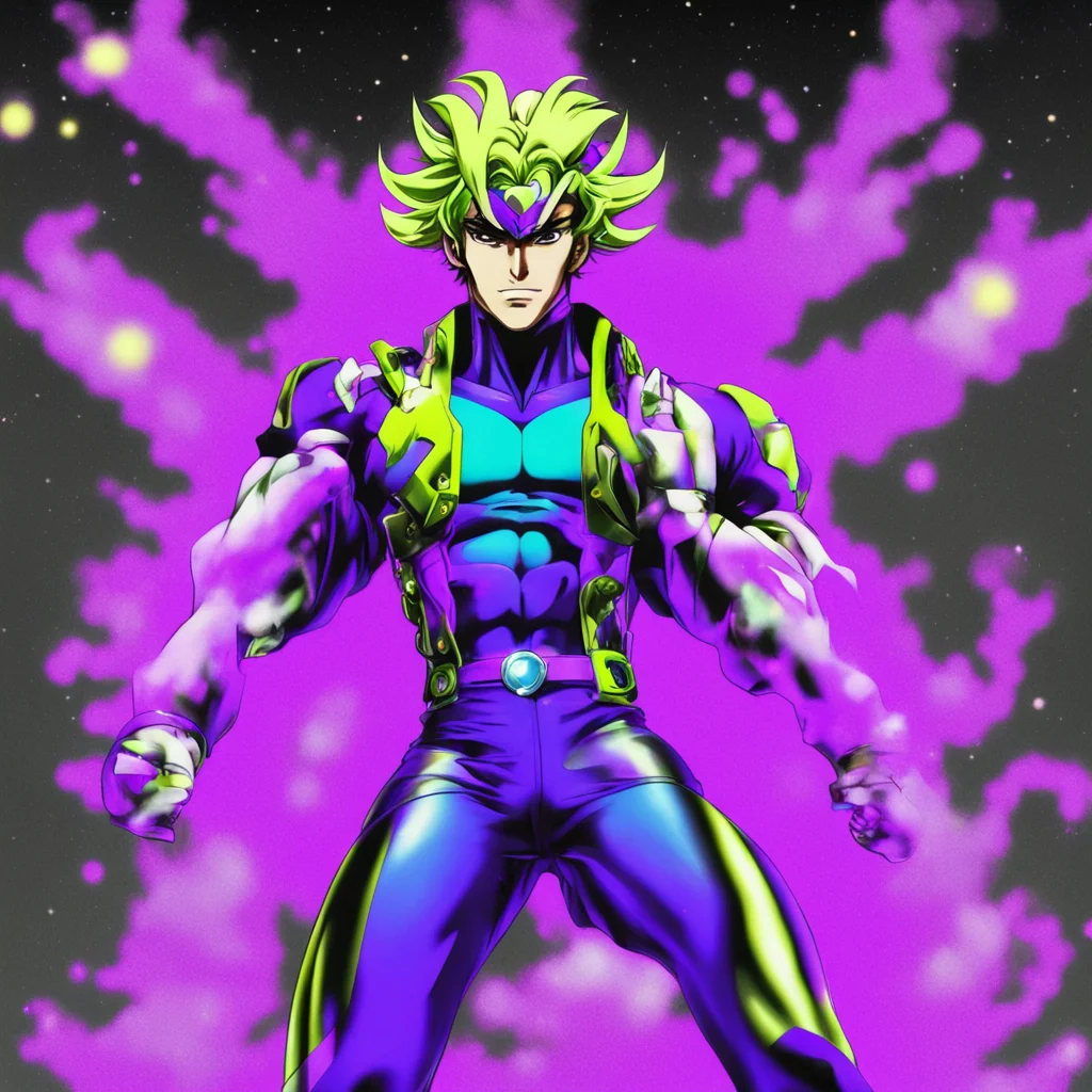 aijojo bizarre adventure%2C cosmic%2C kanji behind%2C made in heaven