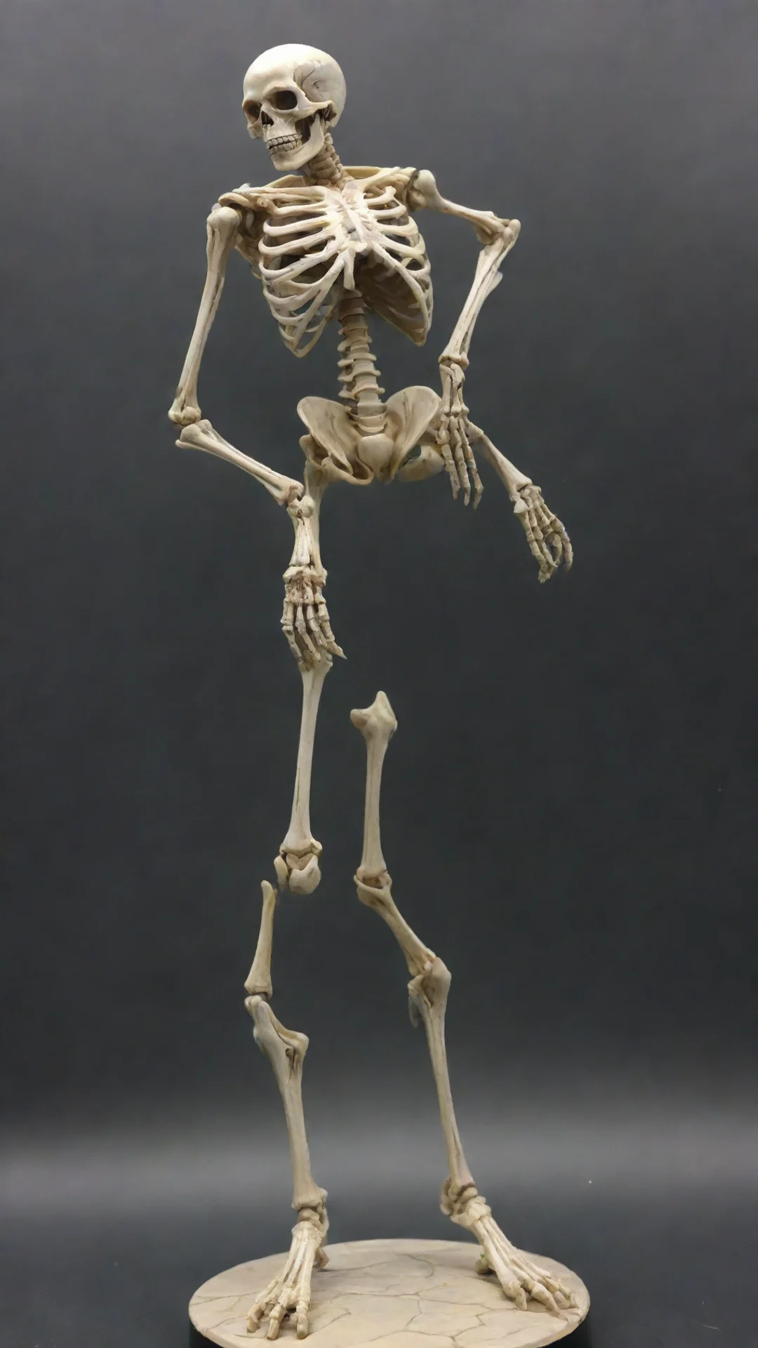 aijojo bizarre adventure artificial skeleton stand  tall