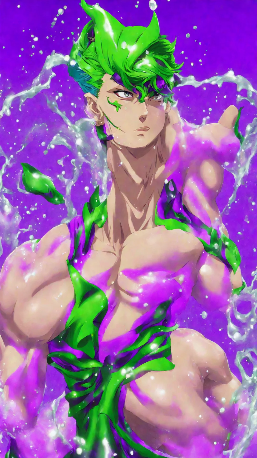aijojo bizarre adventure could wet stand tall