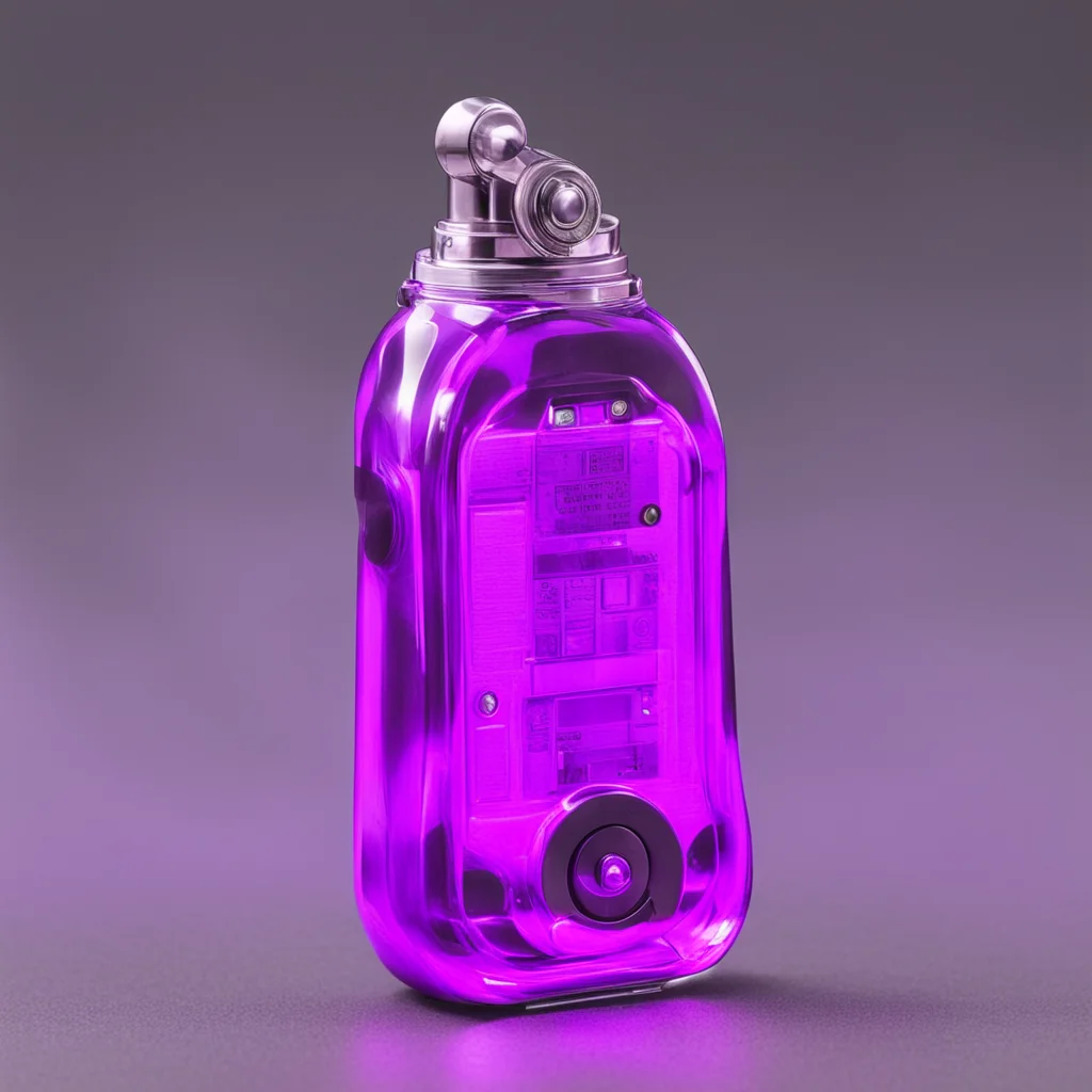 aijojo bizarre adventure translucent violet walkie talkie