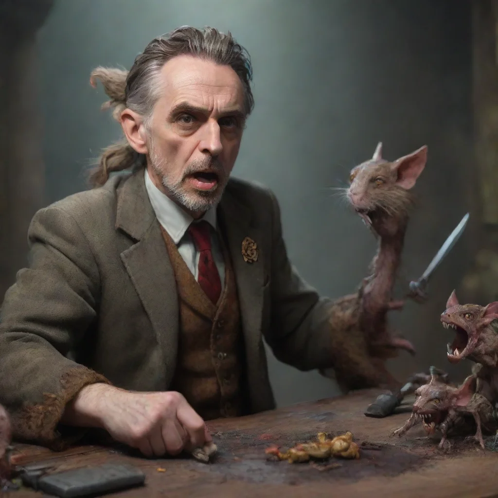 jordan peterson ranting about the skaven from warhammer