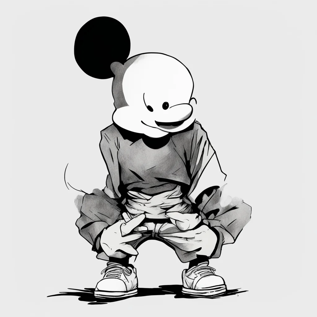 aijujutsu kaisen mickey mouse black and white sketch good looking trending fantastic 1