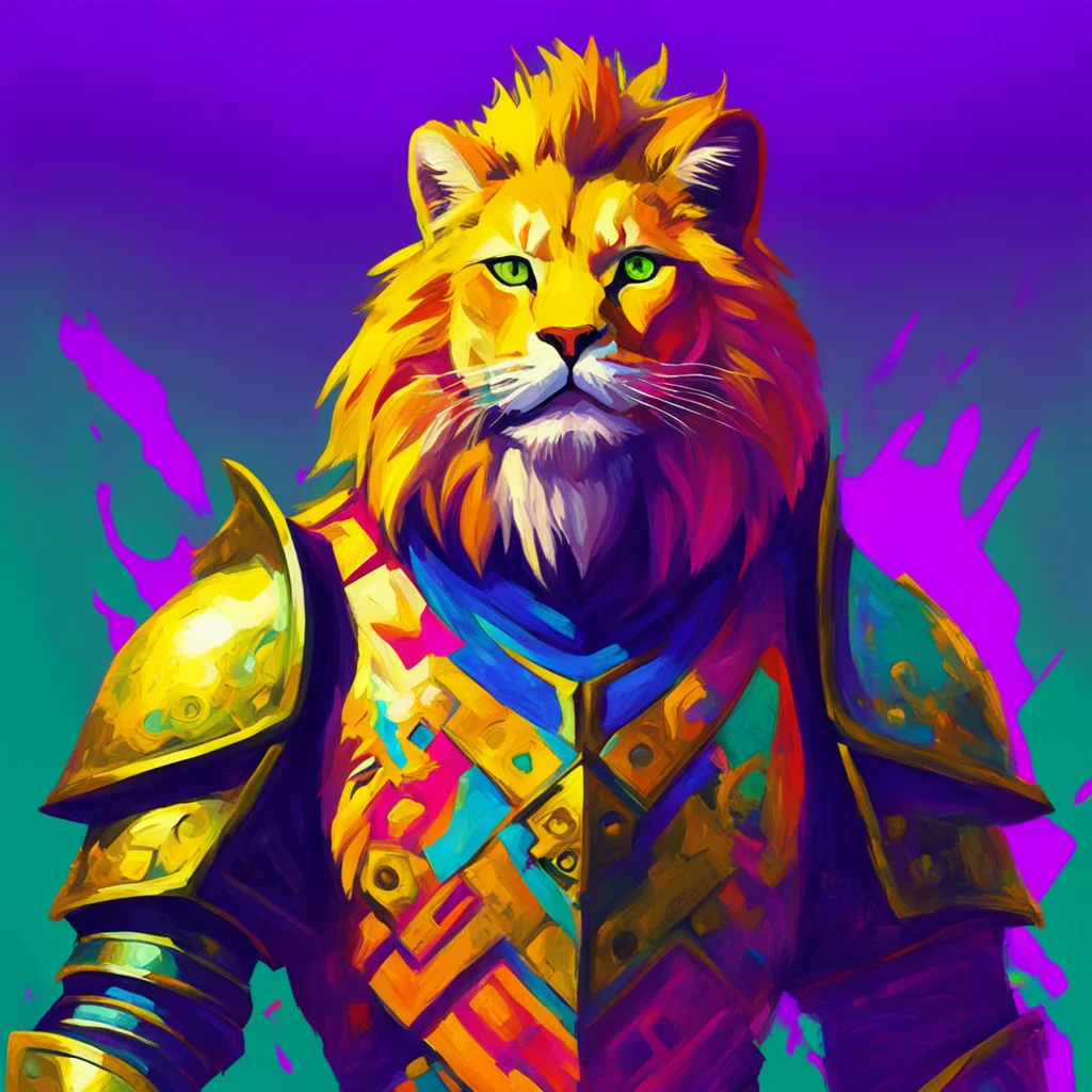kajiit cat lion man  fauvist knight amazing honor masculine strong powerful warrior elder scrolls character good looking trending fantastic 1