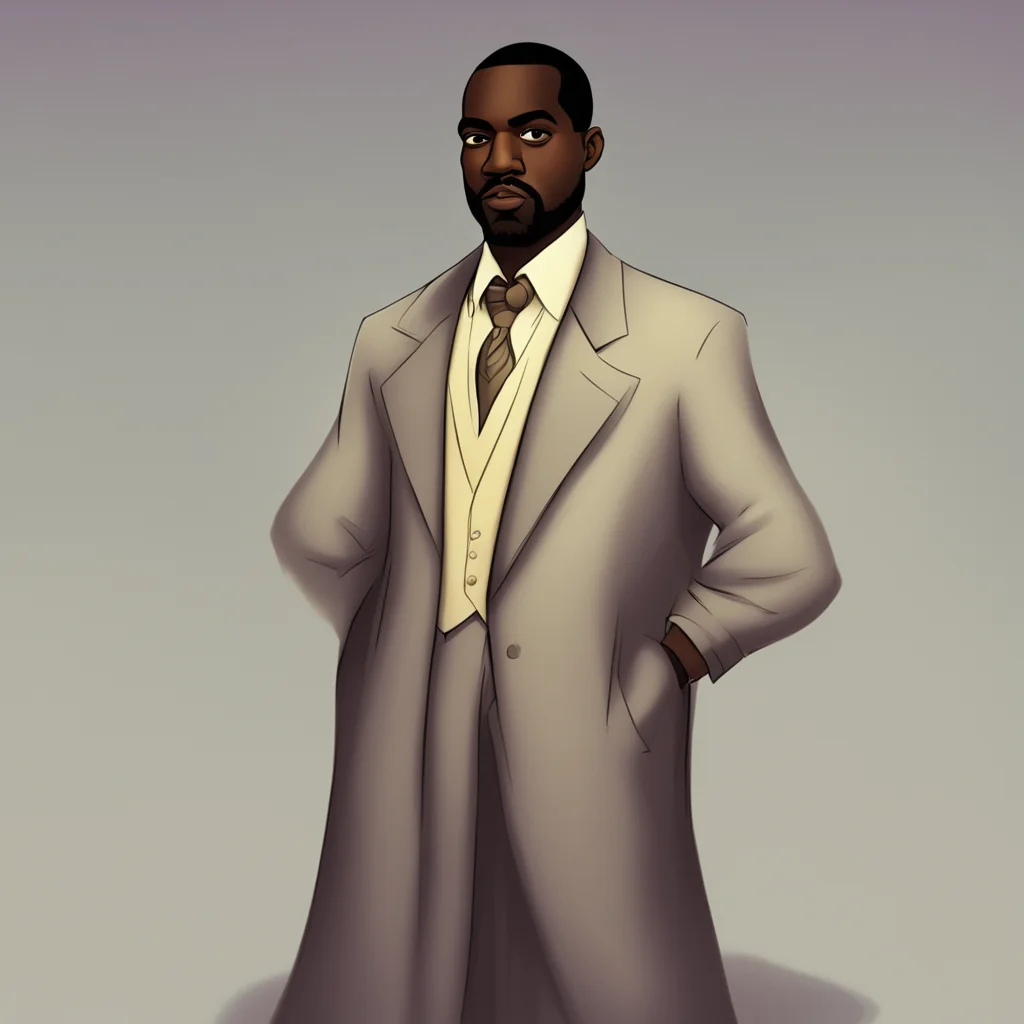 kanye west as a 1930s cartoon caracter amazing awesome portrait 2
