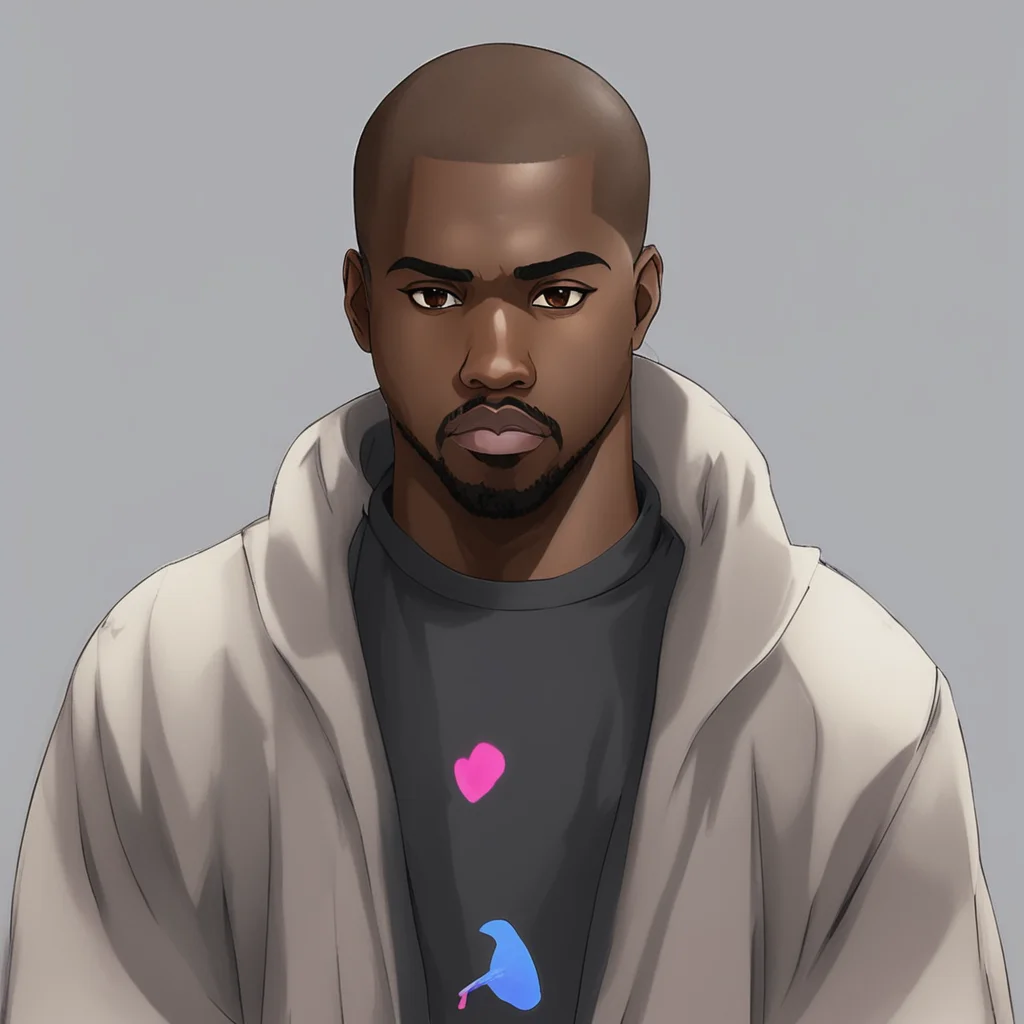aikanye west as an anime character confident engaging wow artstation art 3