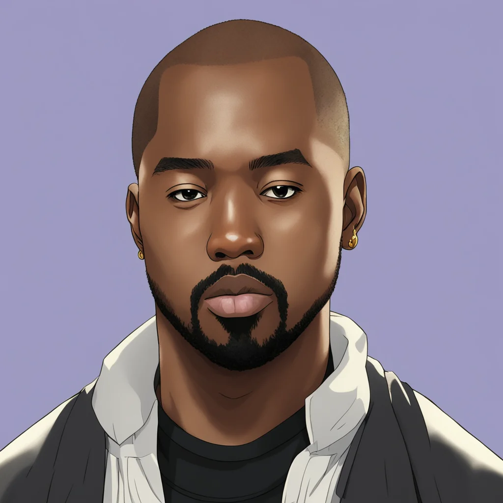 aikanye west as an anime character good looking trending fantastic 1