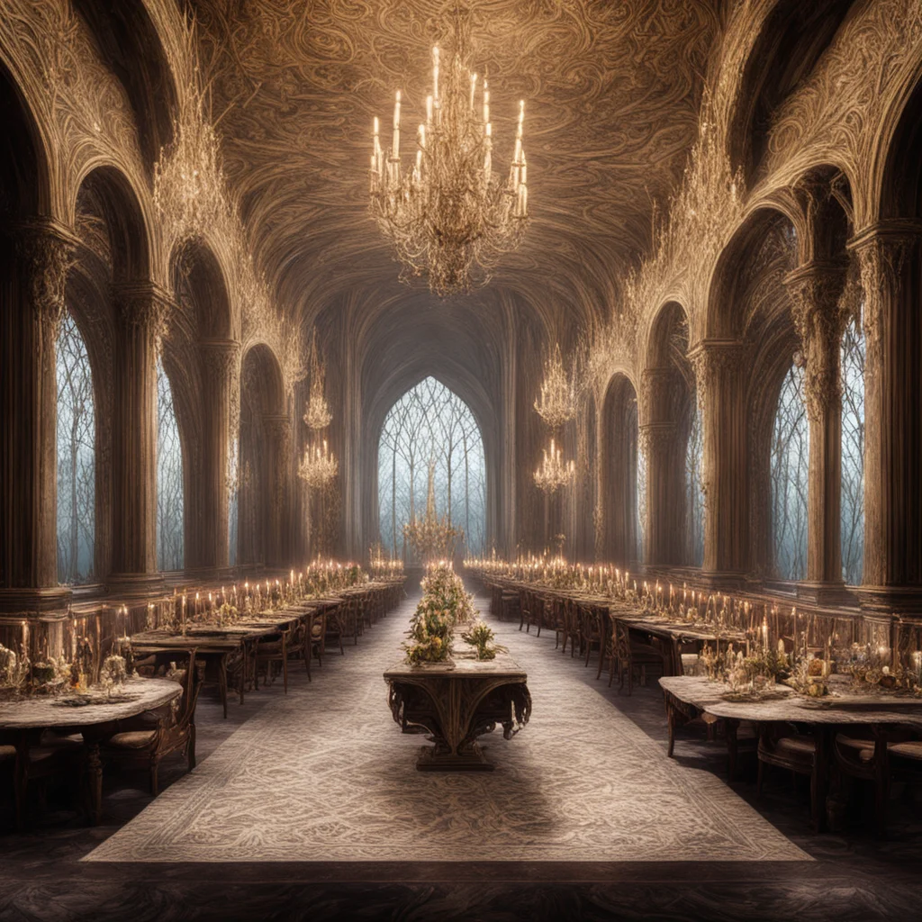 aiking thranduil%E2%80%99s banquet hall confident engaging wow artstation art 3