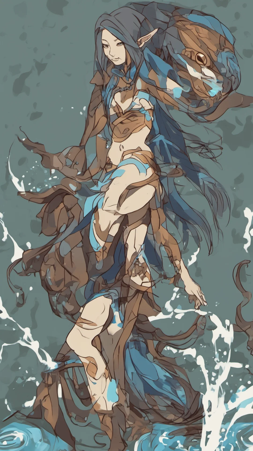 aikiri from avatar way of water  tall