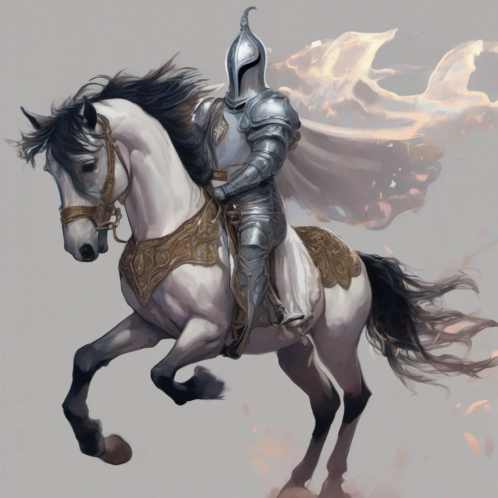 knight ethereal mighty horseback amazing awesome portrait 2