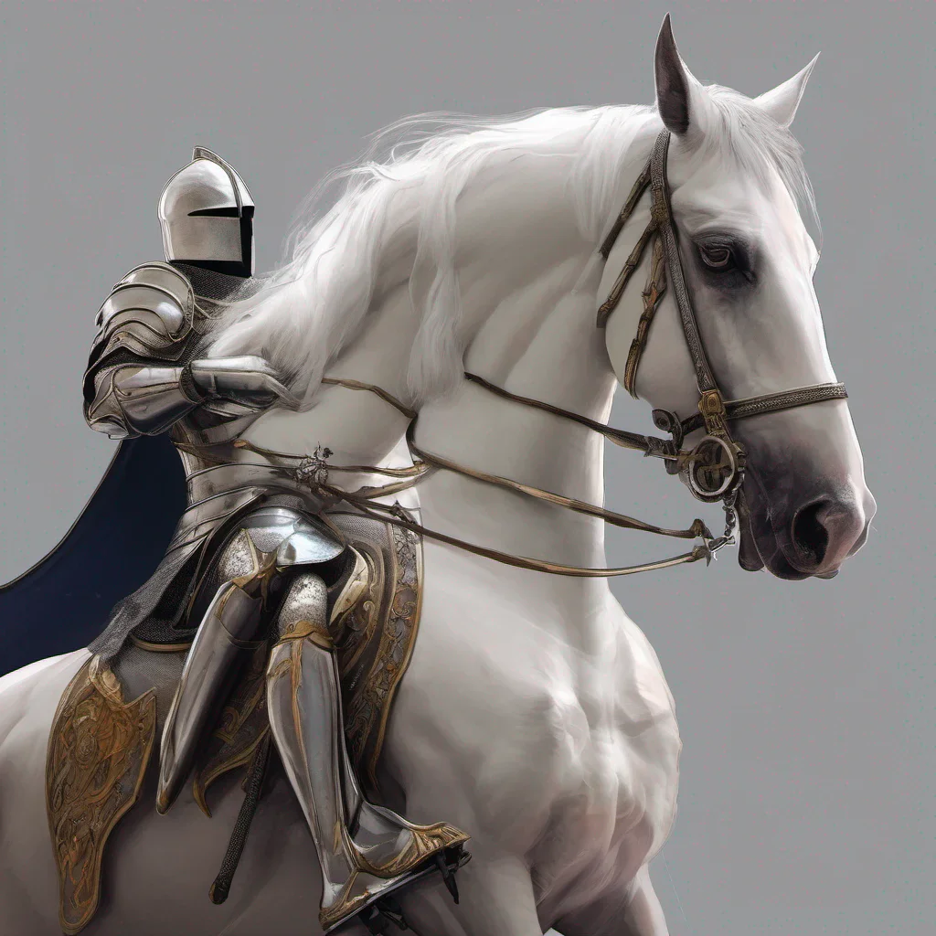 knight ethereal mighty horseback