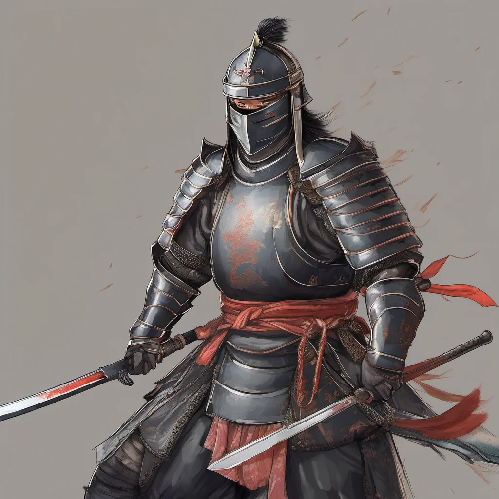 knight japanese handsome warrior epic realistic good looking trending fantastic 1