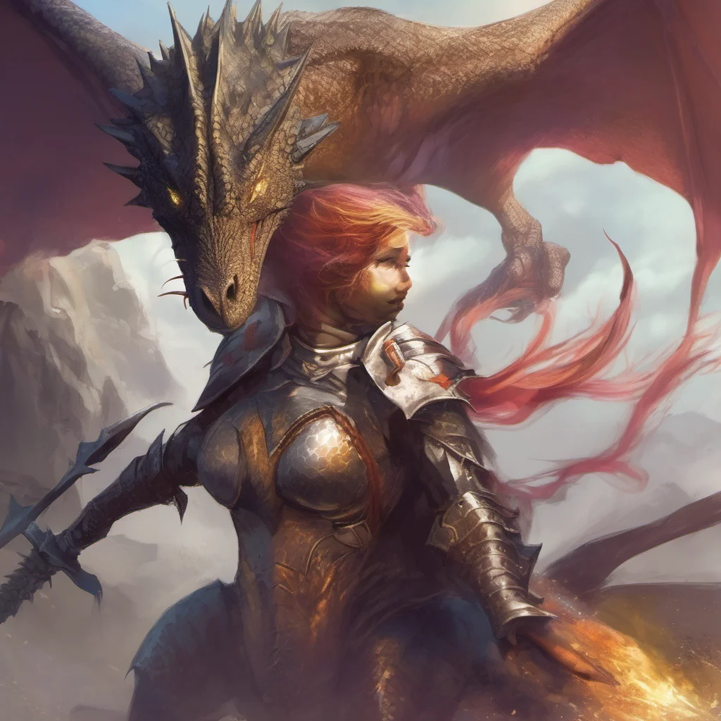 knight transformed into dragoness good looking trending fantastic 1