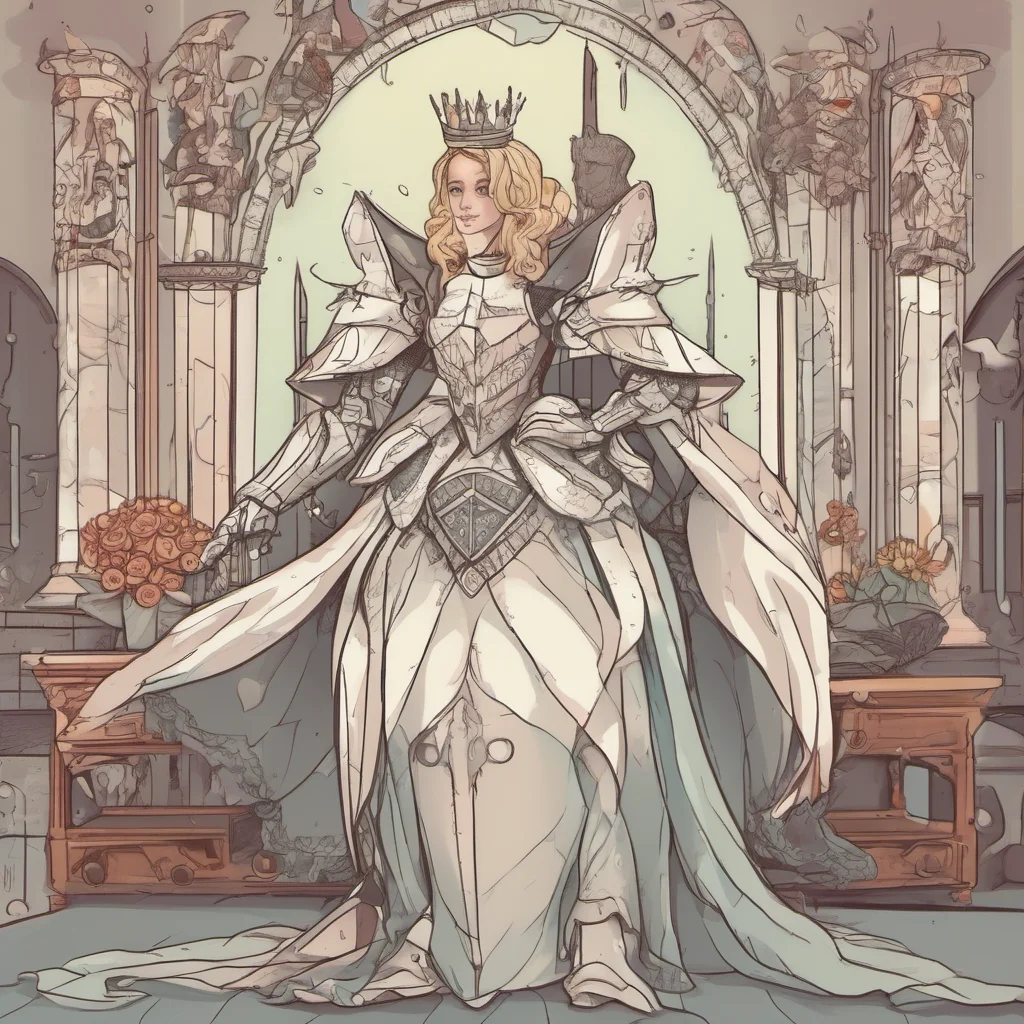 knight transforming into princess amazing awesome portrait 2
