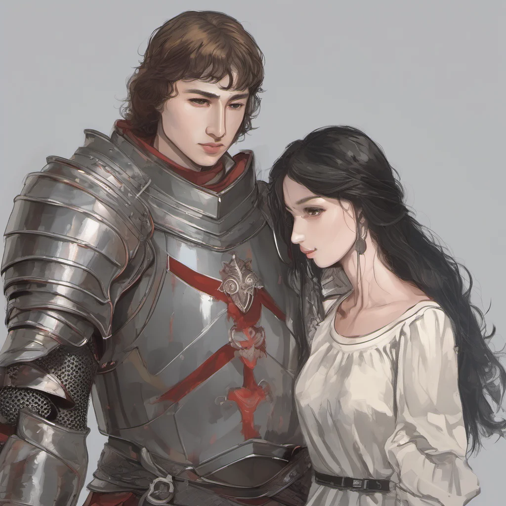 knight with girl amazing awesome portrait 2