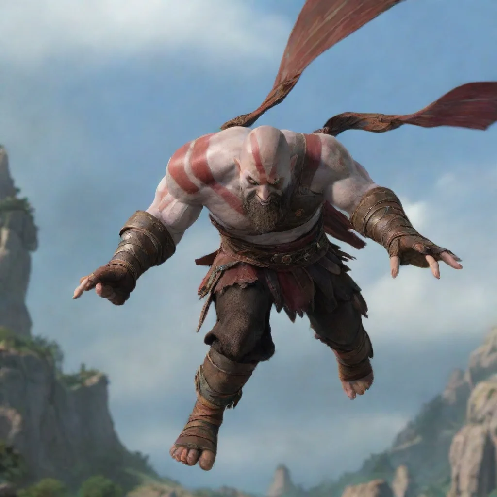 kratos flying