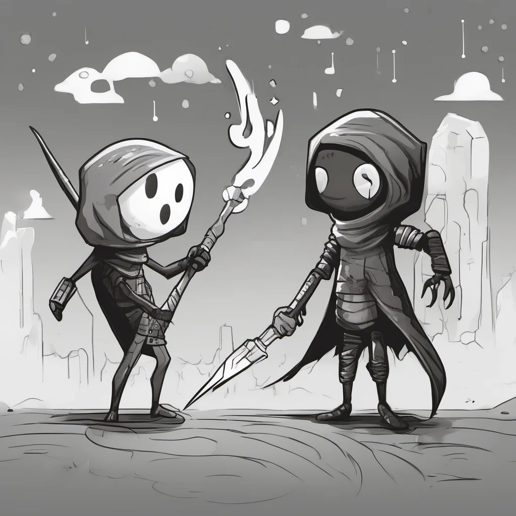 ailegendary and magical stickman hero and bad amazing awesome portrait 2