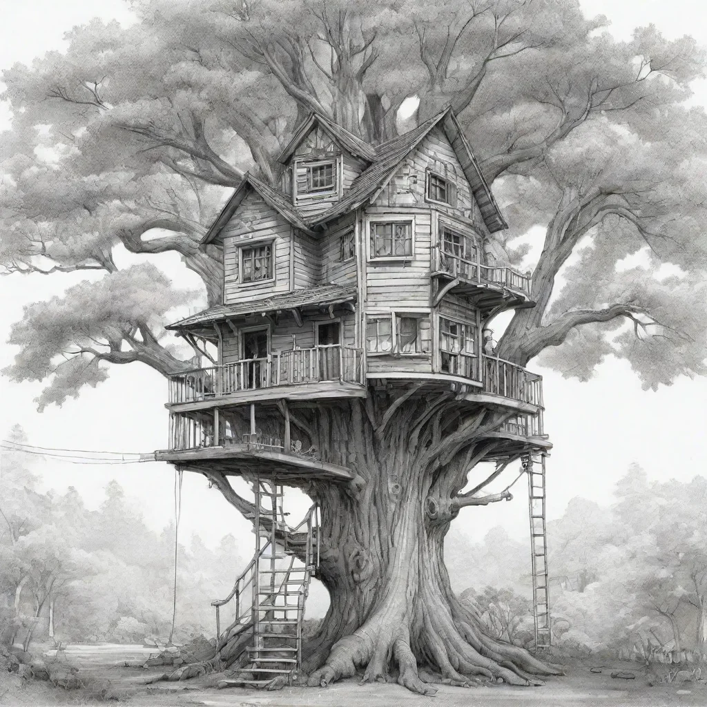 ailine art tree house