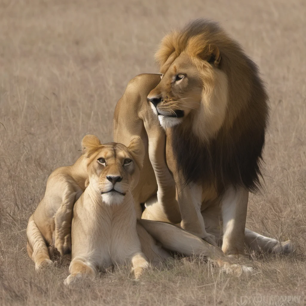 ailioness mating with lion