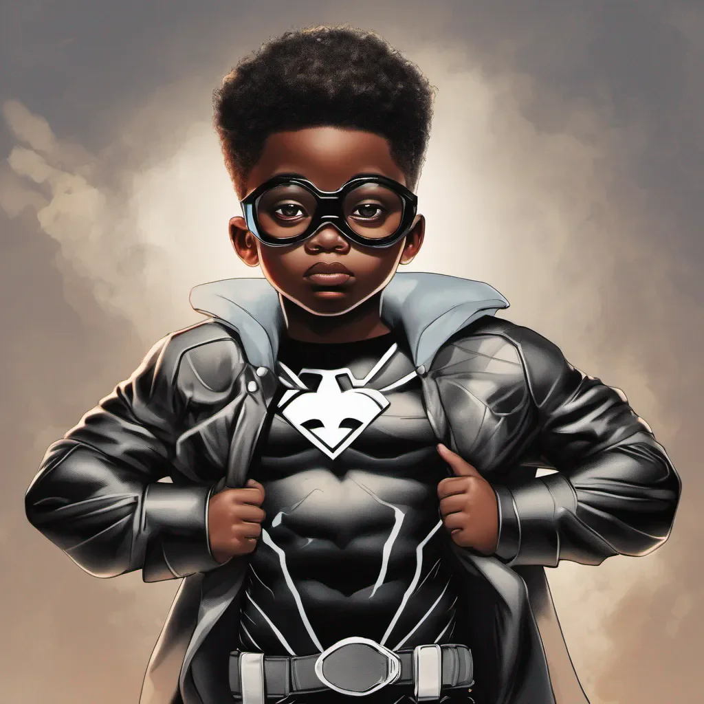 little black boy  superhero  amazing awesome portrait 2