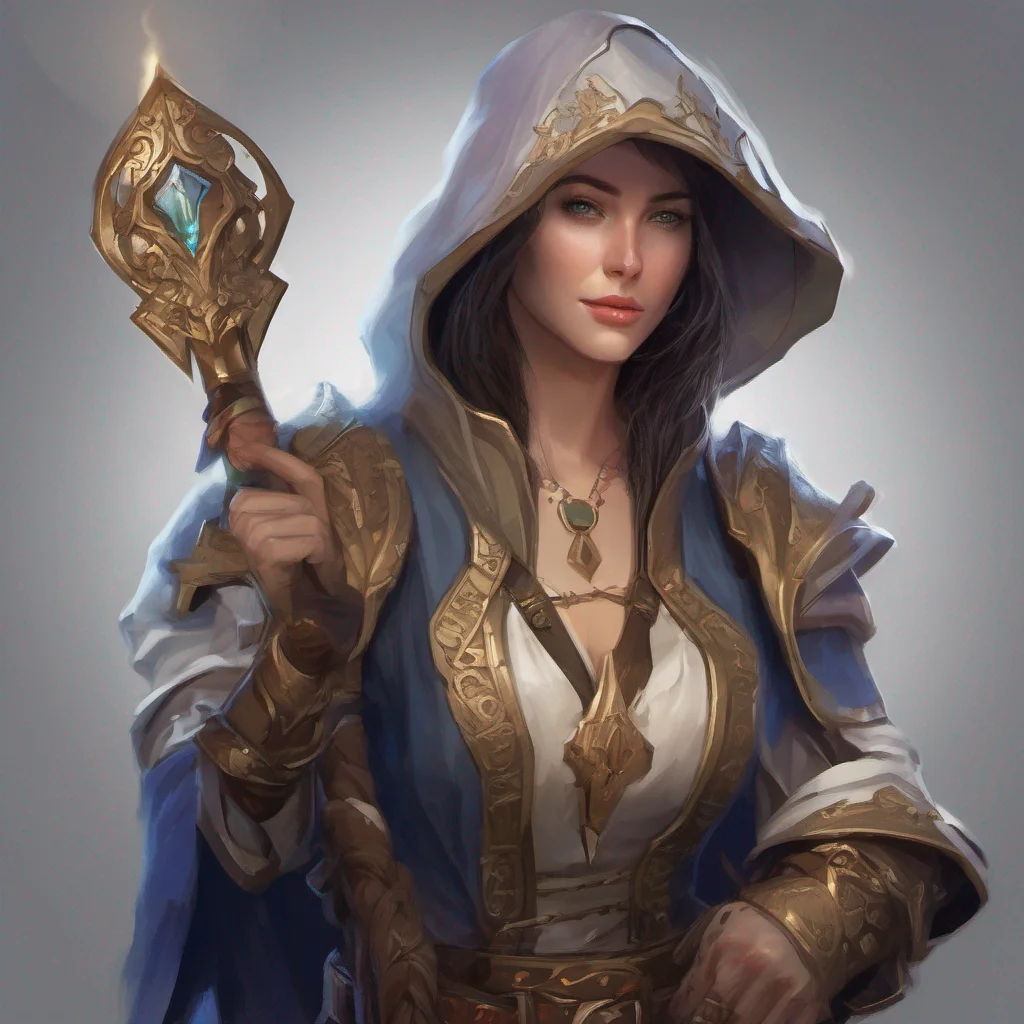 mage character portrait epic heroic good looking fantasy