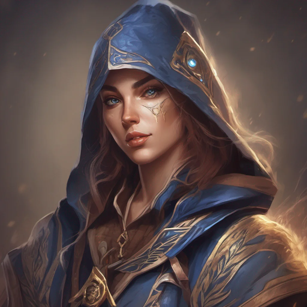 mage character portrait epic heroic wise fantasy