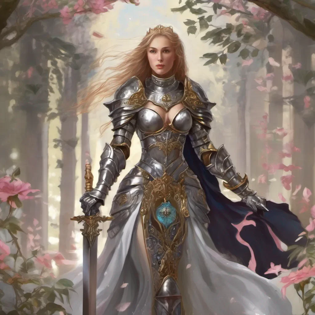 majestic feminine knight fantasy art  amazing awesome portrait 2