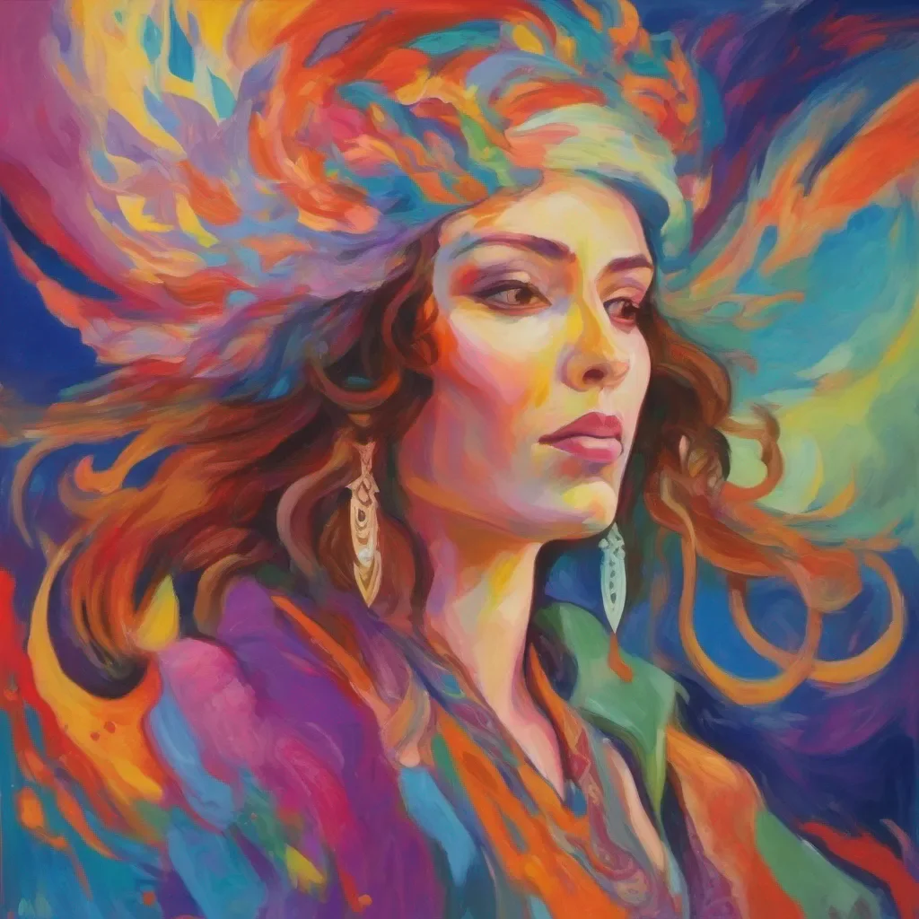 aimajestic mage fauvist ethereal colorful