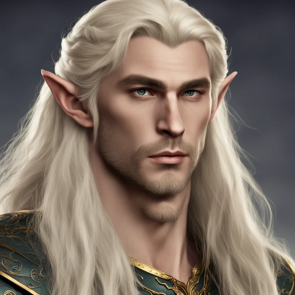 aimajestic male elf with long blonde hair majestic%2C male%2C elf%2C long blonde hair%2C regal%2C detailed%2C high definition%2C  amazing awesome portrait 2