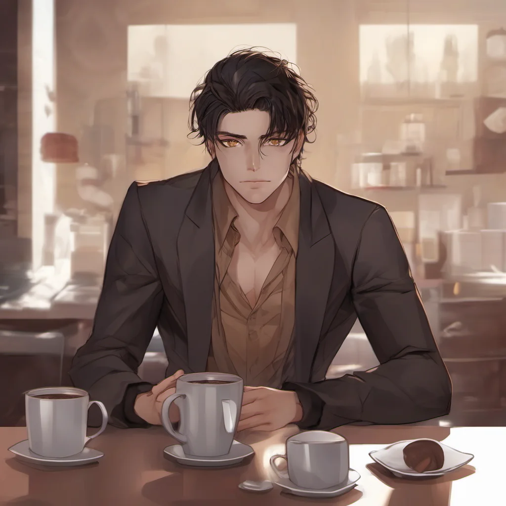 aimale%2C amber eyes%2C dark pin straight hair%2C lean build%2C coffee colored skin%2C smooth silky skin good looking trending fantastic 1