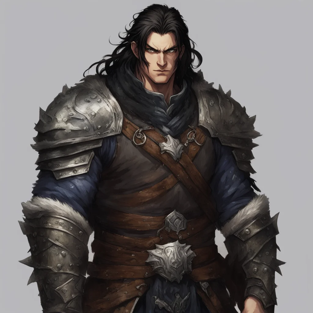 aimale%2C pale skin%2C dark hair%2C agile%2C brigandine jacket%2C conan%2C zamora confident engaging wow artstation art 3