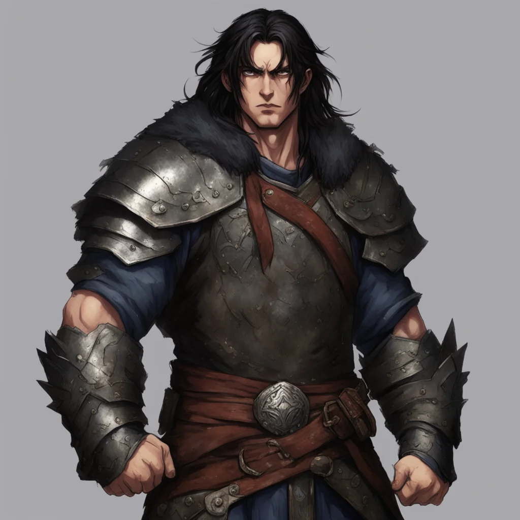 aimale%2C pale skin%2C dark hair%2C agile%2C brigandine jacket%2C conan%2C zamora