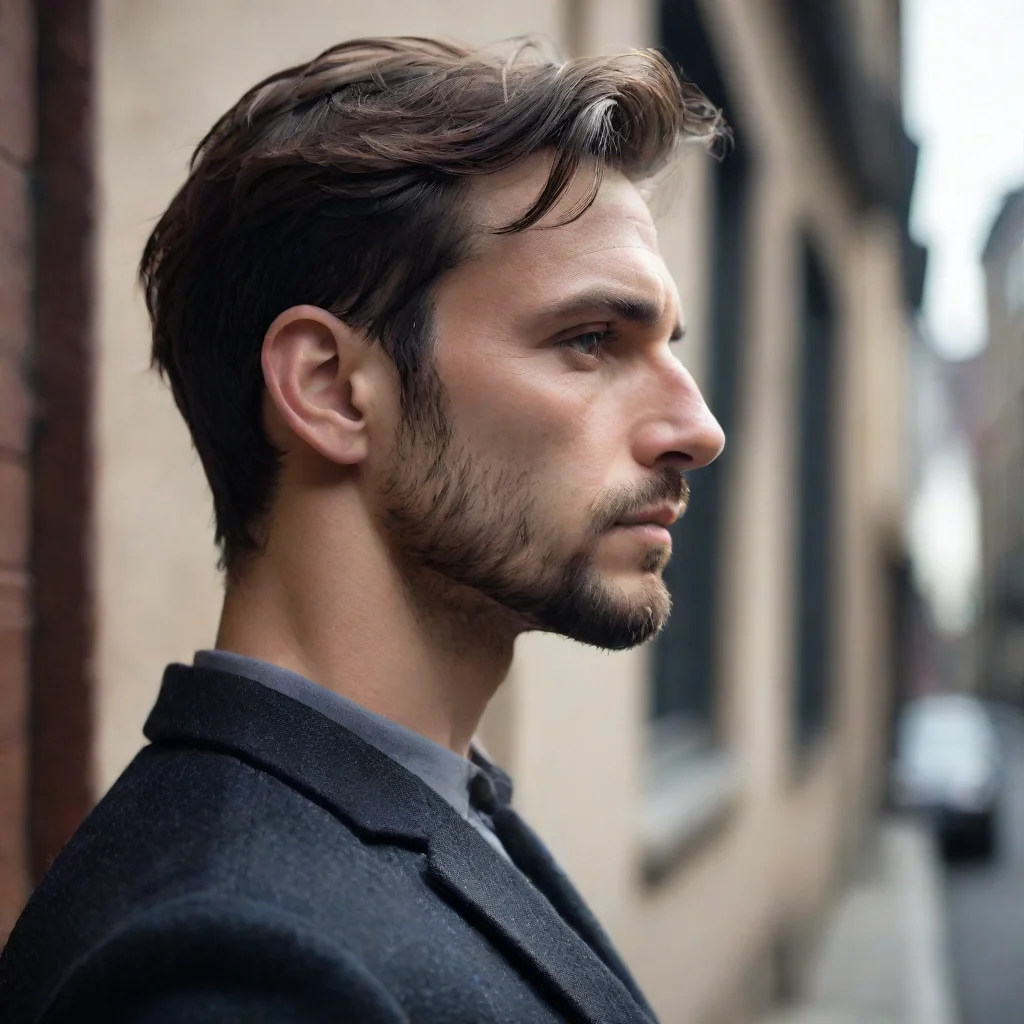 aimasculine%2C cinematic%2C half portrait%2C side view pose