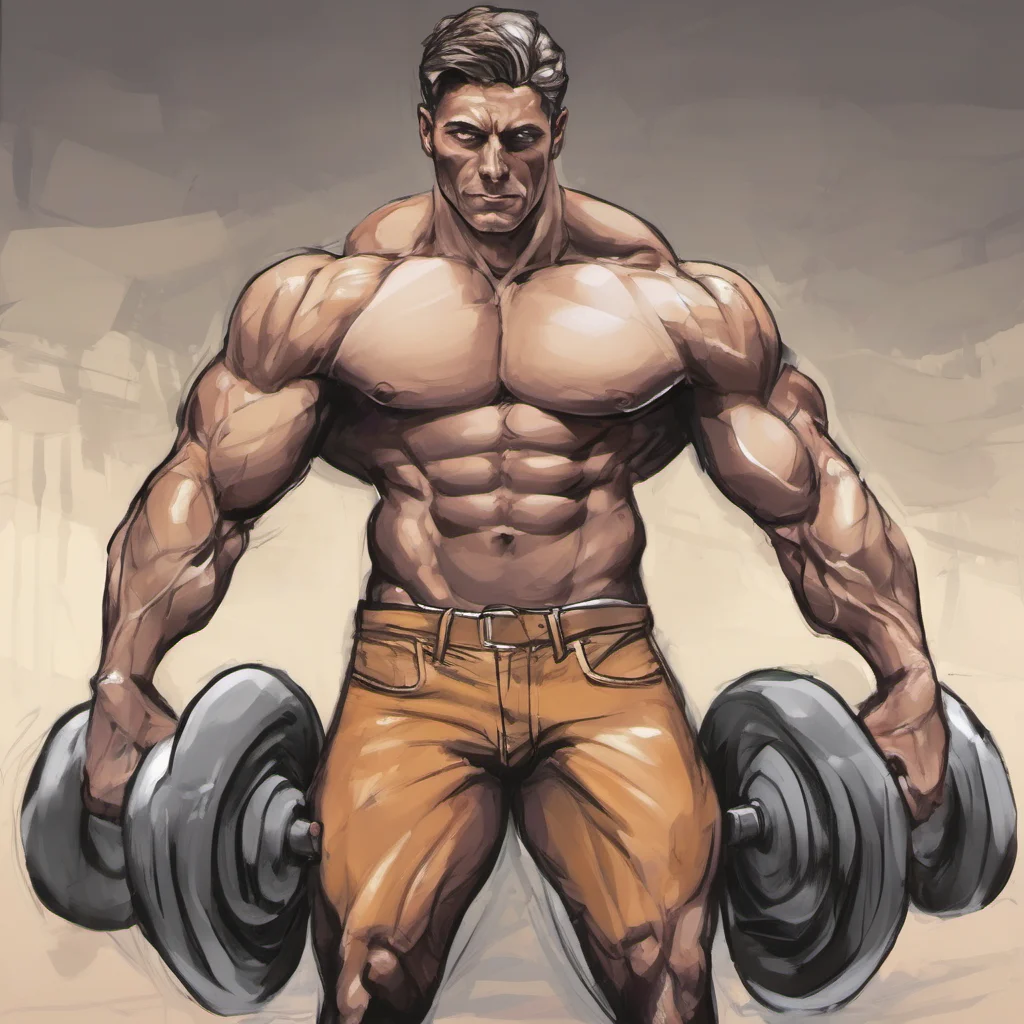 aimasculine%2C muscles confident engaging wow artstation art 3