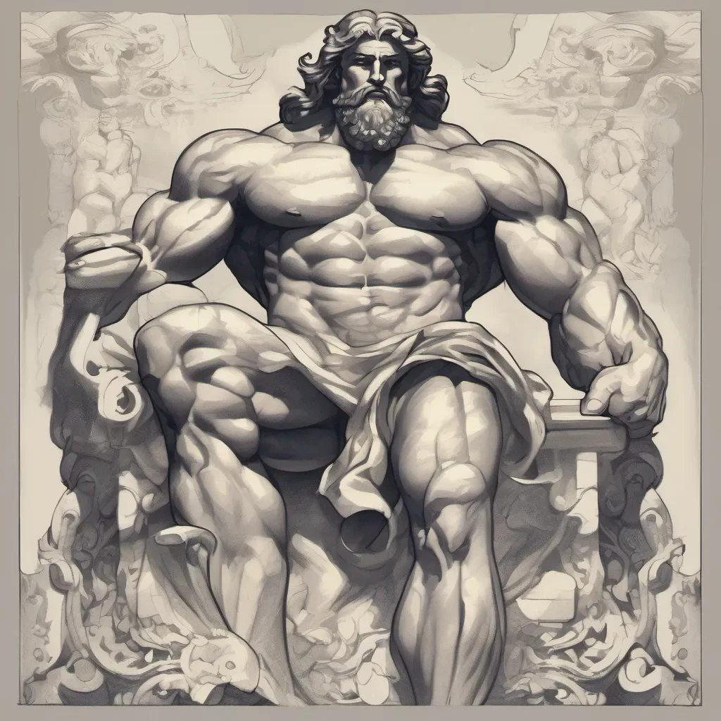 masculine majestic god muscular amazing awesome portrait 2