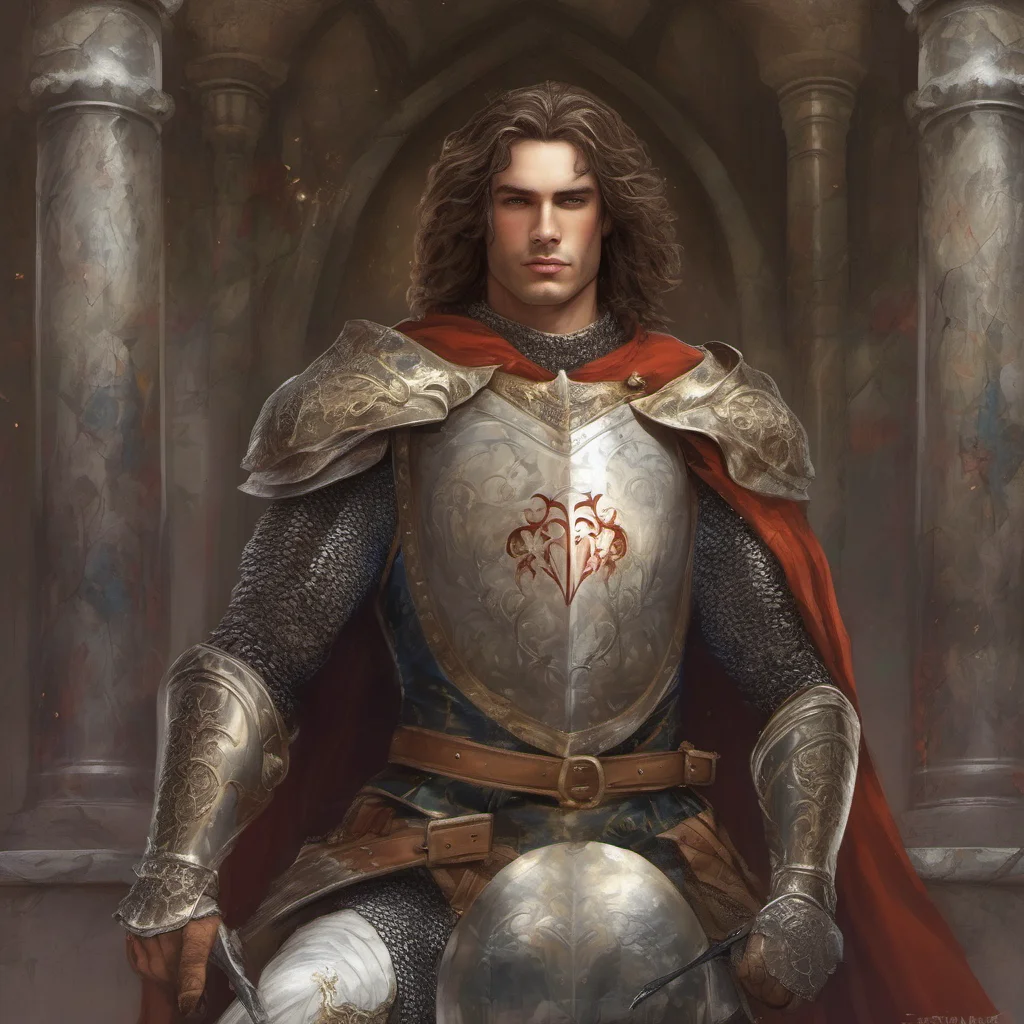 aimasculine majestic handsome knight fantasy art king amazing awesome portrait 2