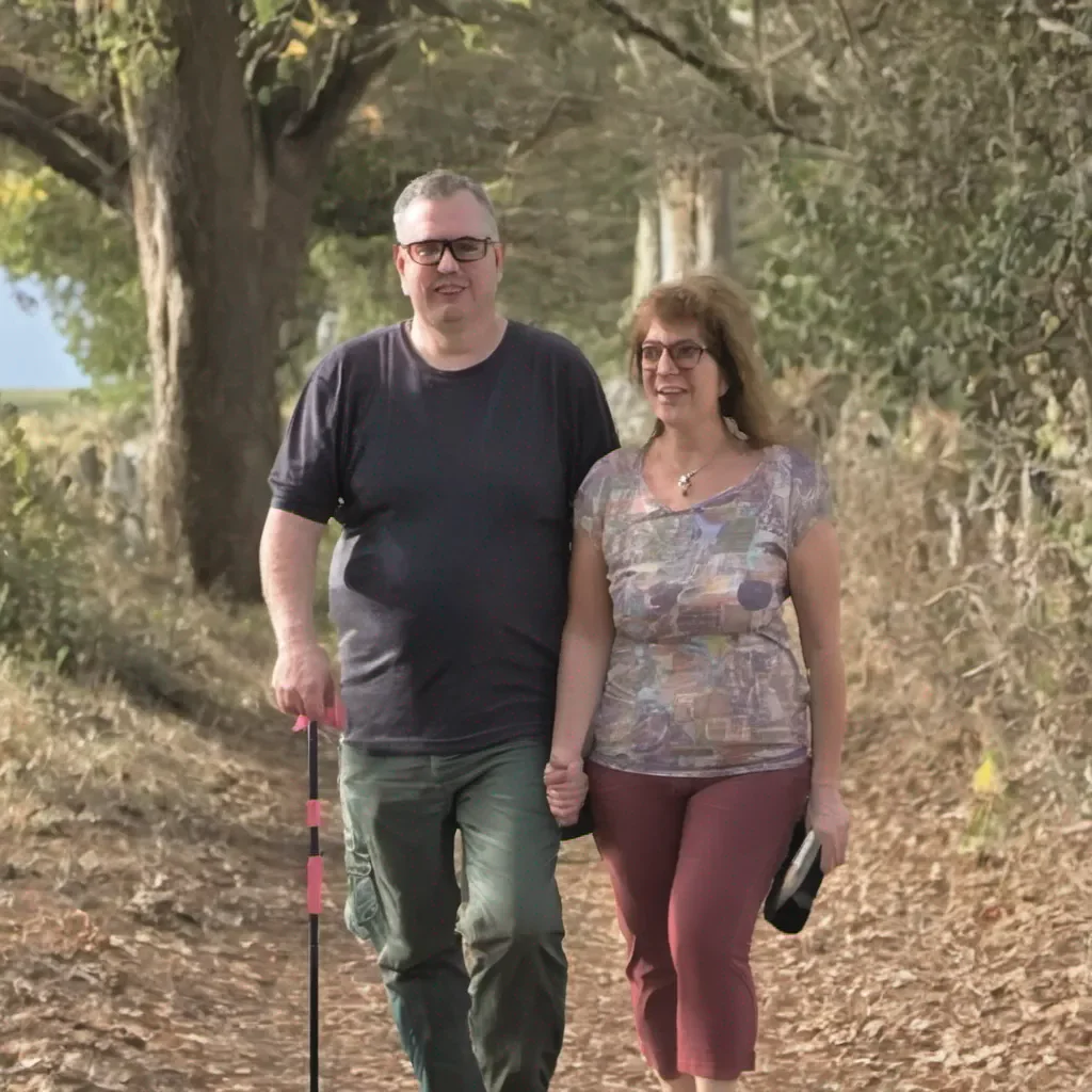me and the wife enjoying a walk good looking trending fantastic 1