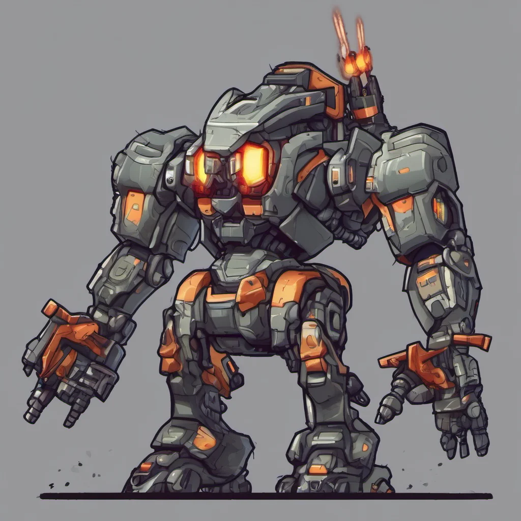 mecha 2d game sprite amazing awesome portrait 2