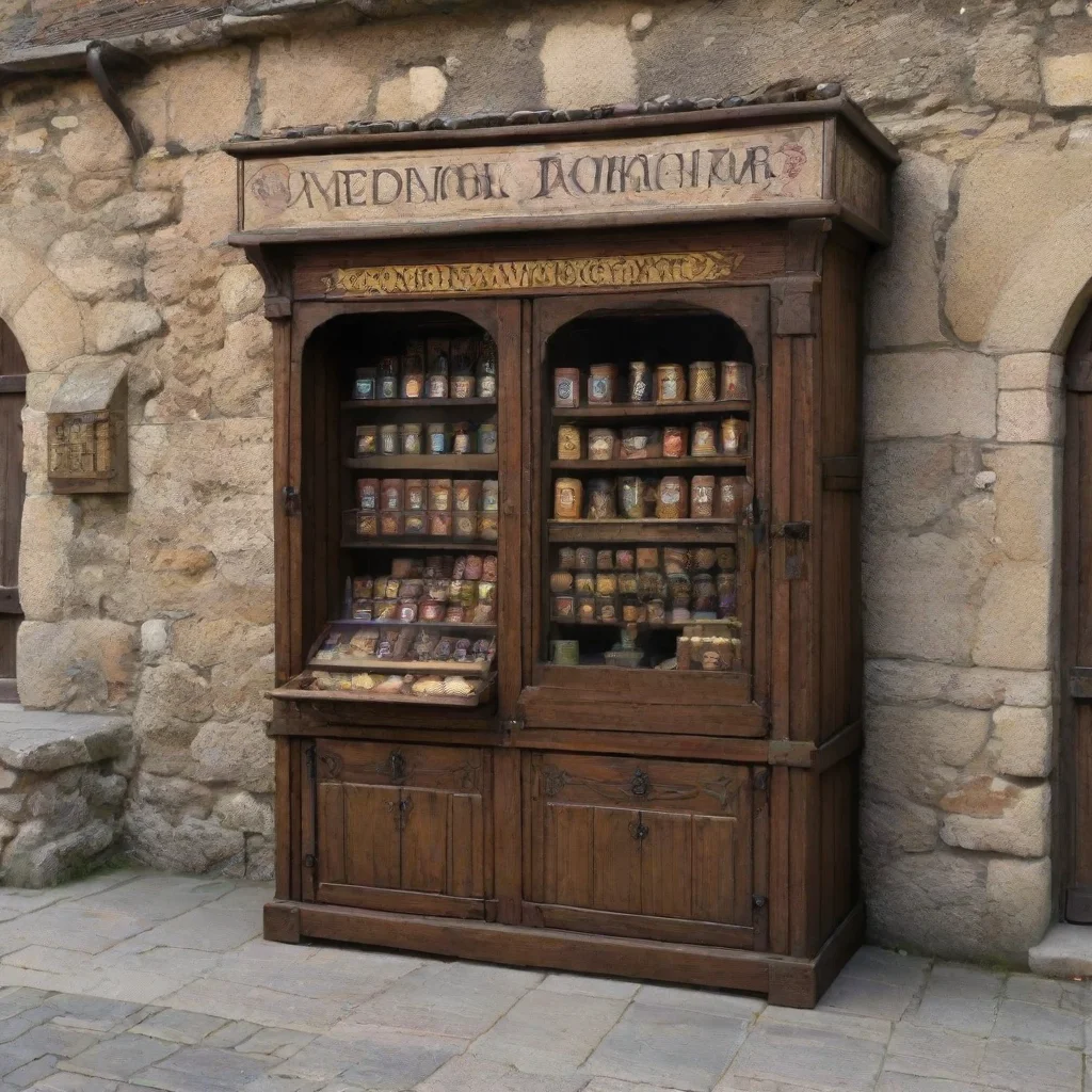 medieval vending machine